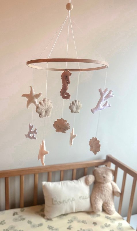 Baby mobil måne og stjerner