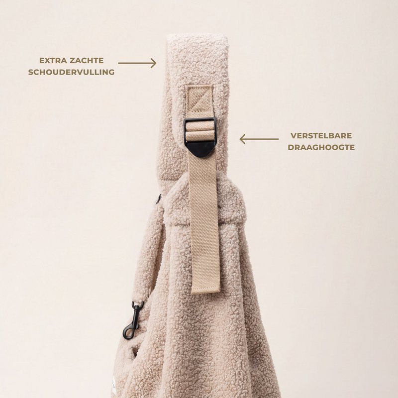 DOG CARRIER BEIGE