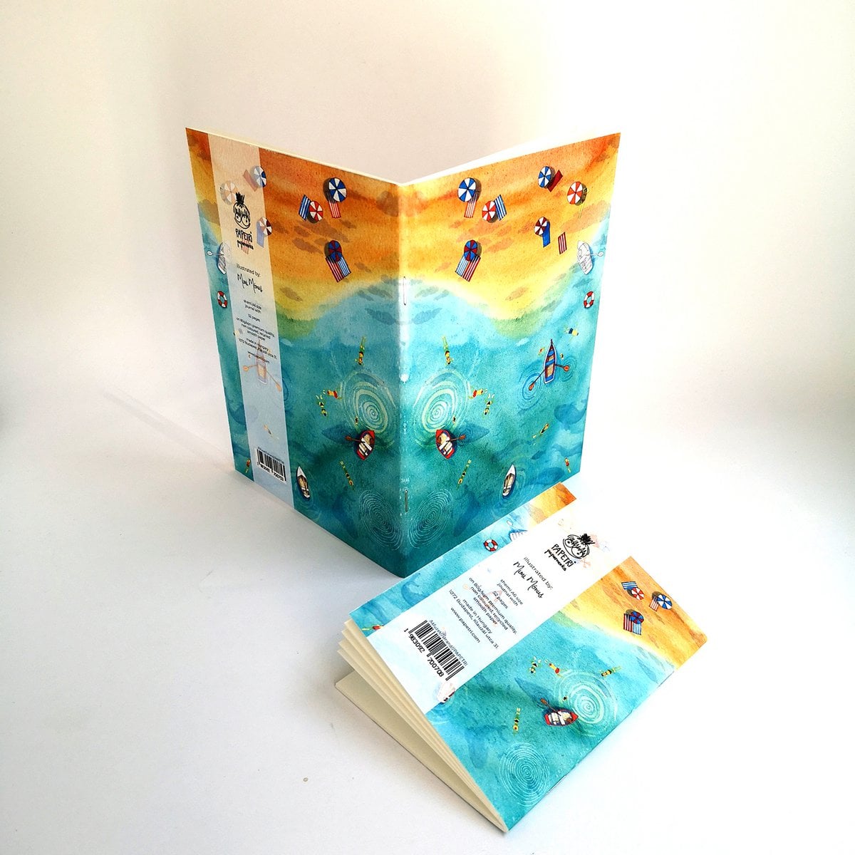 Simple blank journal - beach