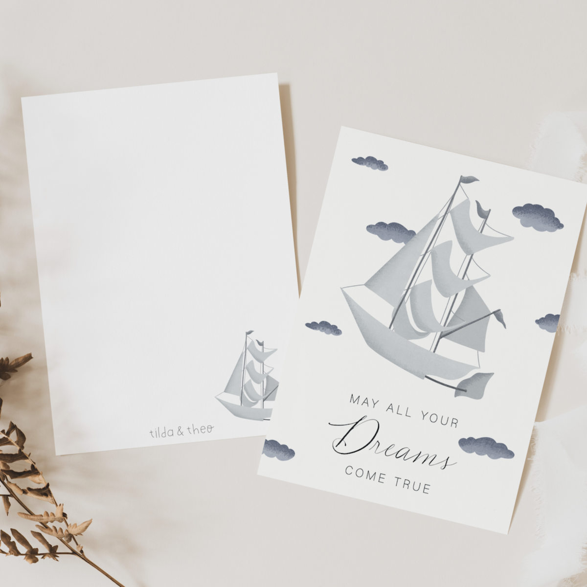 Carte postale - Dirigeable de rêve