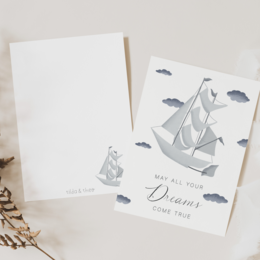 Carte postale - Dirigeable de rêve