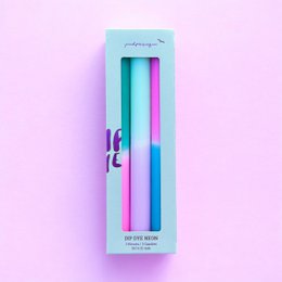 Dip Dye Neon * Pineapple Blue