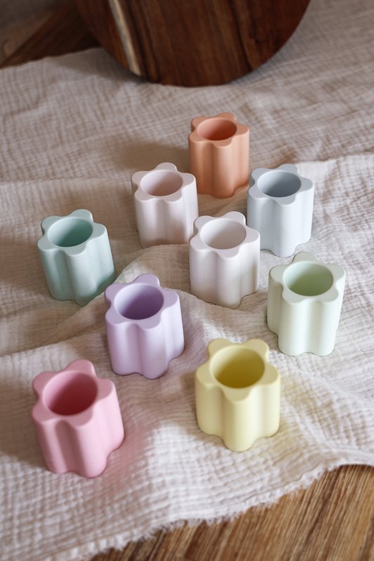 Stick candles candlesticks