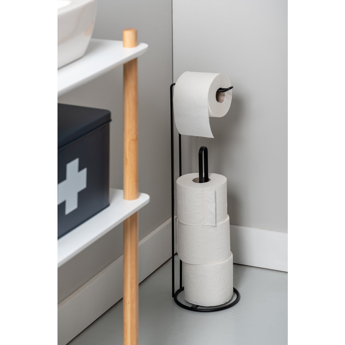 Toilet Roll Holder Wired