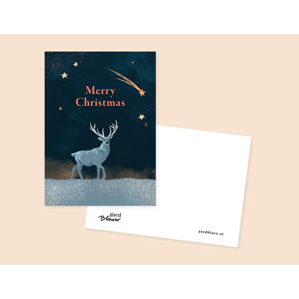 Cartolina di Natale "Notte stellata"