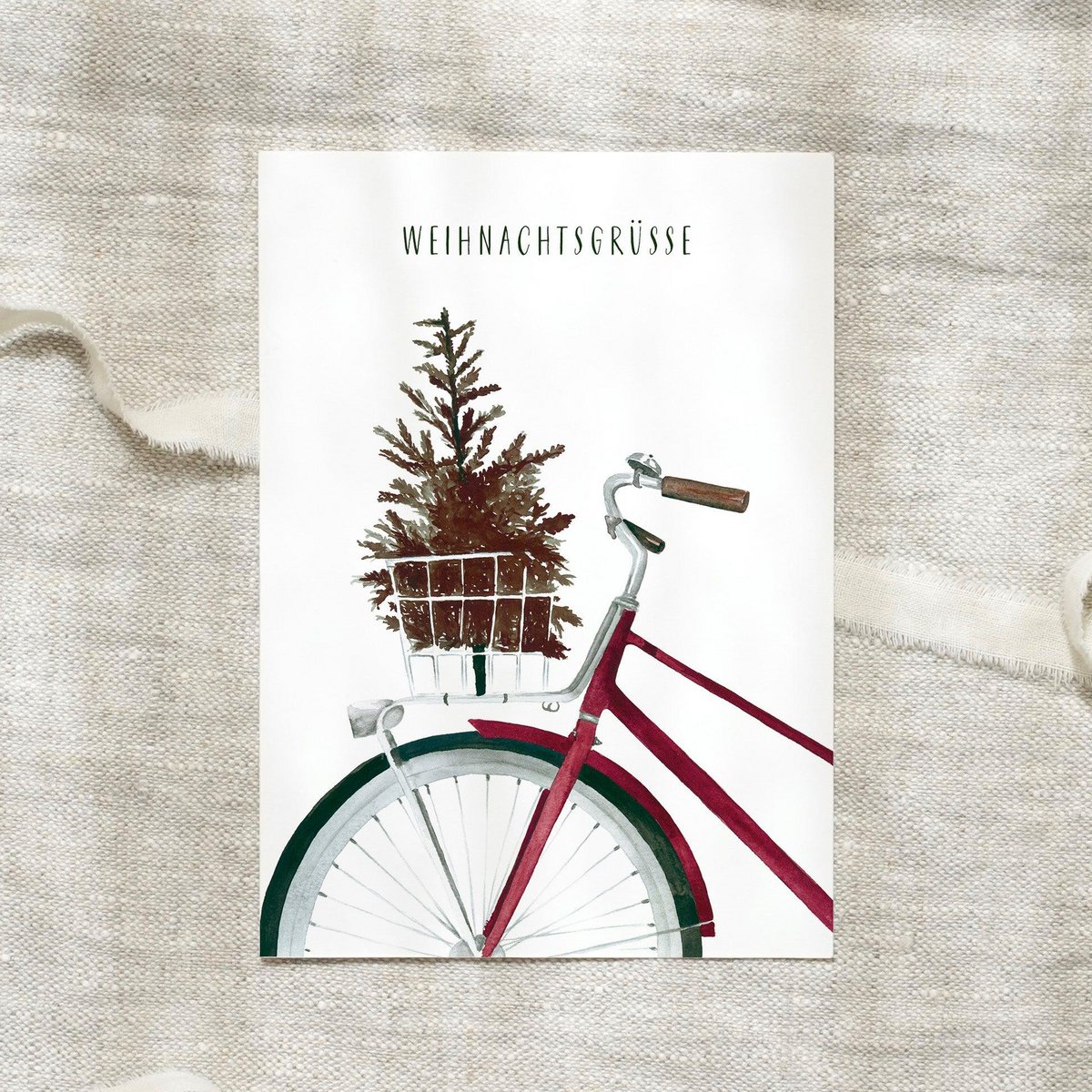 Ansichtkaart · Kerstgroet