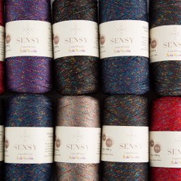 Sensy Premium 2mm Multi Sparkle - Cordón de macramé 90% polipropileno / 10% poliéster de 251 yardas