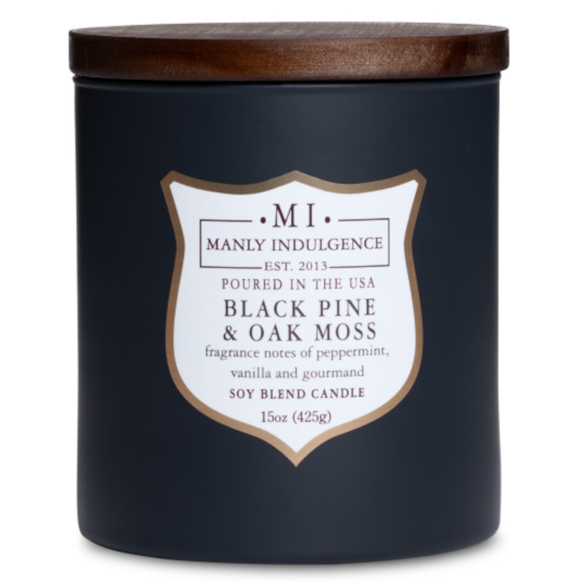 Black Pine & Moss scented candle - 425g