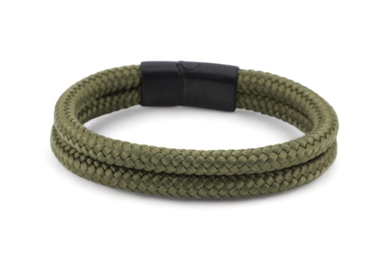 Reb armbånd 12mm - Caesar kollektion | Udgave sort