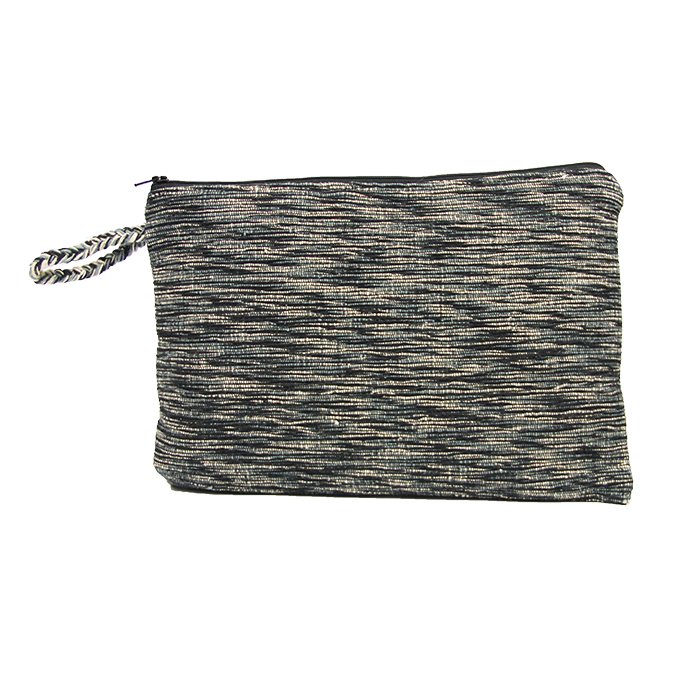 ANNA NERA Fairtrade Toilettas - Beautycase - Neceser - Etui - Bolsa para realmente todo Negro L 21x30cm