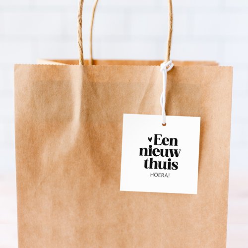 Cadeaulabel | Leuke meester bedankt