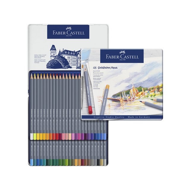 Aquarelpotlood FC Goldfaber etui a 48st. Creative Studio
