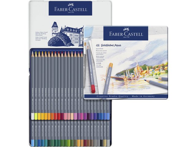 Aquarelpotlood FC Goldfaber etui a 48st. Creative Studio