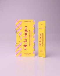 PÊCHE & FLEUR D'ORANGER • Pour eau aromatisée