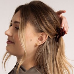 Barrette à cheveux nœud en acétate