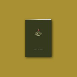 Weihnachtskarten-Set - 8 Doppelkarten im Umschlag