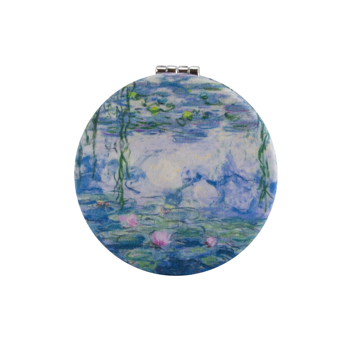 Klappbarer Taschenspiegel, Claude Monet, Seerosen