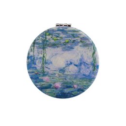 Klappbarer Taschenspiegel, Claude Monet, Seerosen