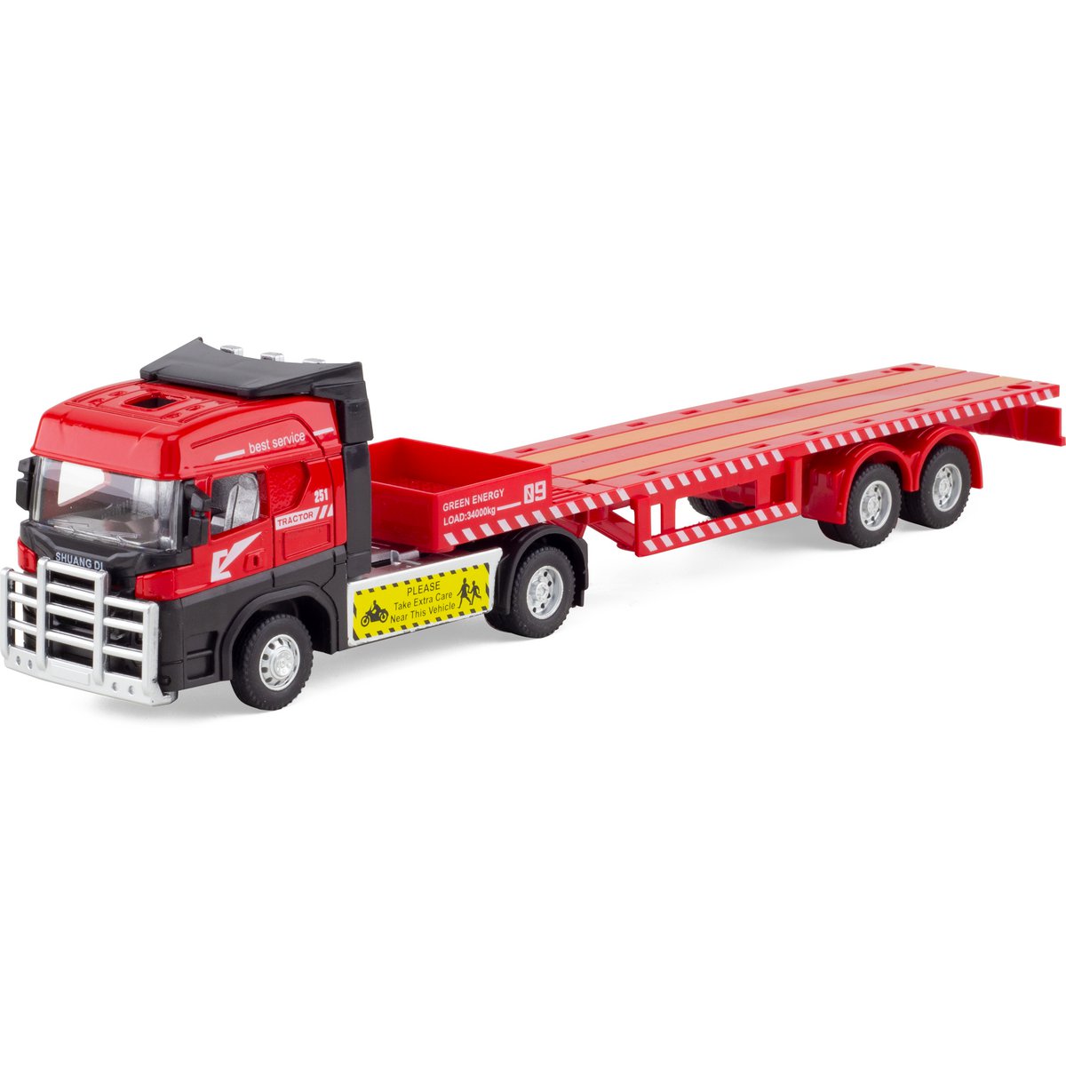 MINIATURE: PLATFORM TRUCK (set of 6)