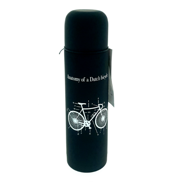Retulp Insulated double wall bottle 500ML - Black Bicycle