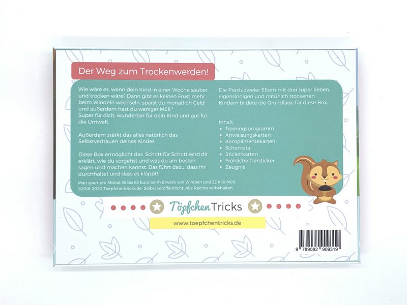 Töpfchen Tricks - Töpfchentraining Kind - Trockenwerden in 1 Woche
