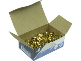Pasador Kangaro no.2 / 12mm bañado en cobre, caja de 100 piezas