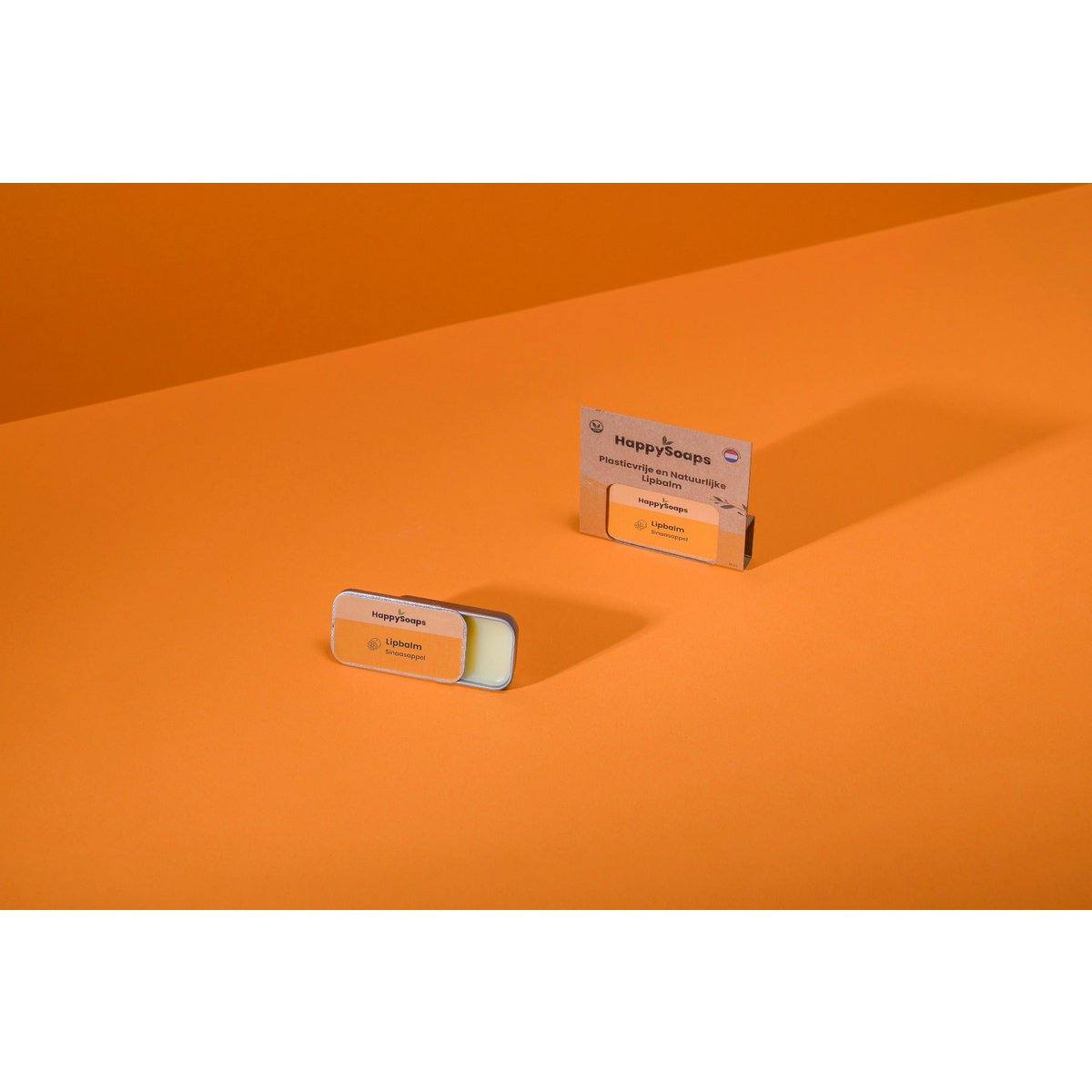 Bálsamo labial natural y sin plástico - Naranja