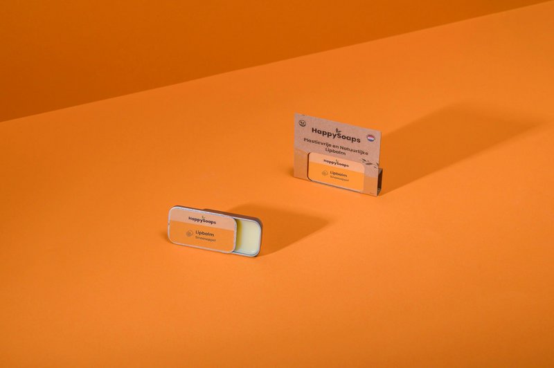 Bálsamo labial natural y sin plástico - Naranja