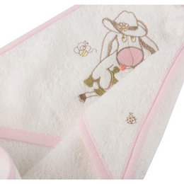 Set poncho per bebè Gus in cotone biologico