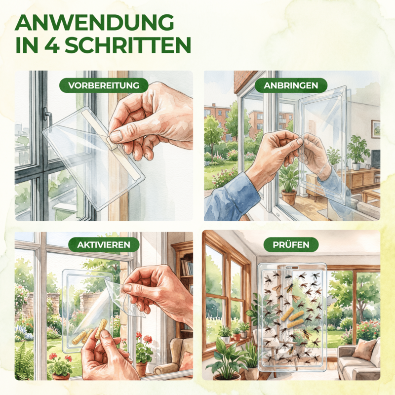 Vinduesfælde for flyvende insekter