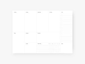 Wochenplaner / Plain