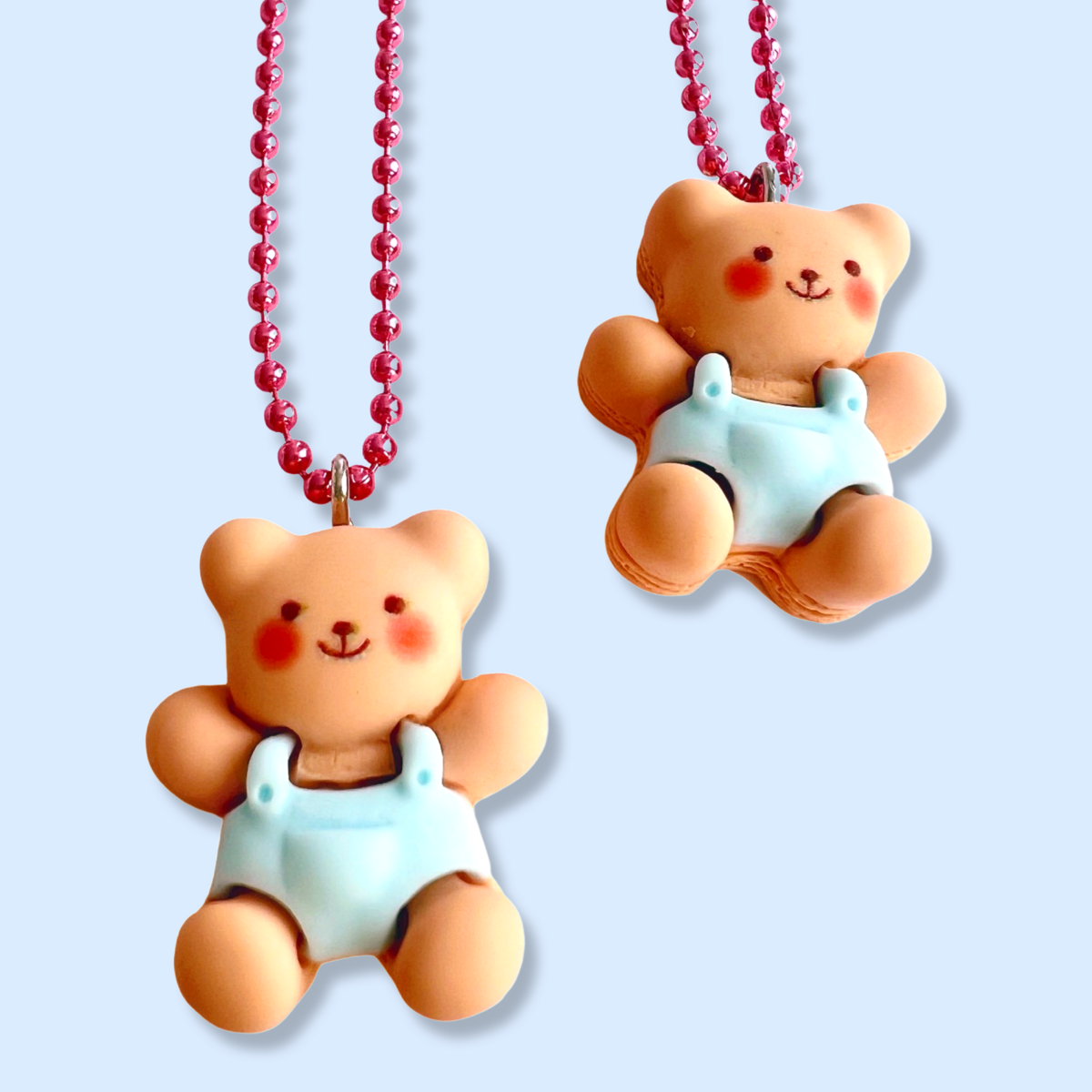 Pop Cutie Bear Pants Kinder-Halskette