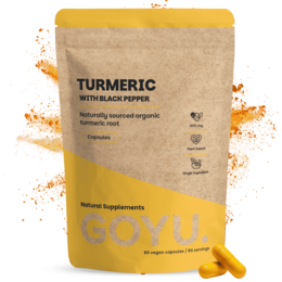Capsule di curcuma 600 mg organiche - 80 Capsule