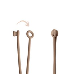 Pitillero - 100% Silicona - Sistema de montaje práctico - Taupe