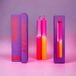 Rainbow Studio * Stabkerze 2er Set SNAZZY
