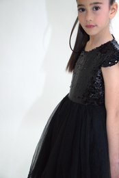 FIONA Ceremony dress Black - Size 150cm (9/10 years)
