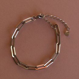 Beata - Box Chain Link Armbånd