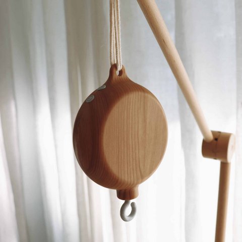 Baby Mobiel Muziekdoos Hout