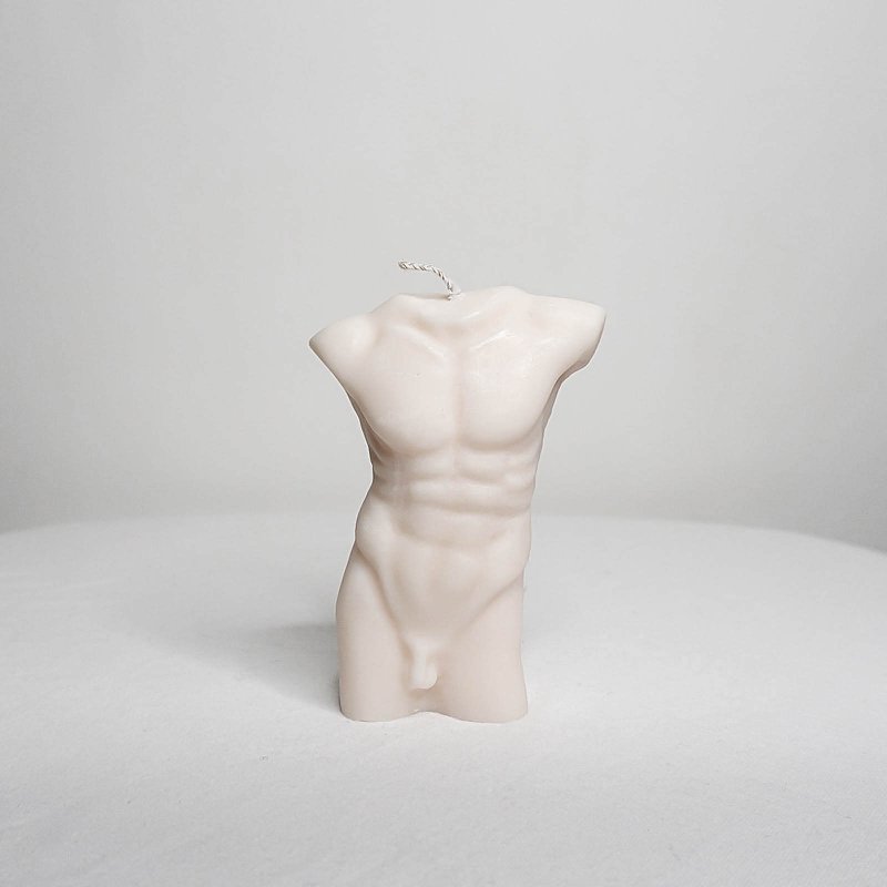Amari men torso candle