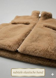 HS Kunstfell-Bodywarmer mit Pattentasche – Einheitsgröße – Wintertrend 2026