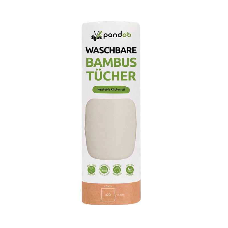 Bamboo kitchen roll | washable and reusable