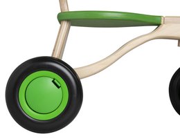 Van Dijk Toys Berken Houten Walking Bike From 1 Year - Green (Childcare Quality)