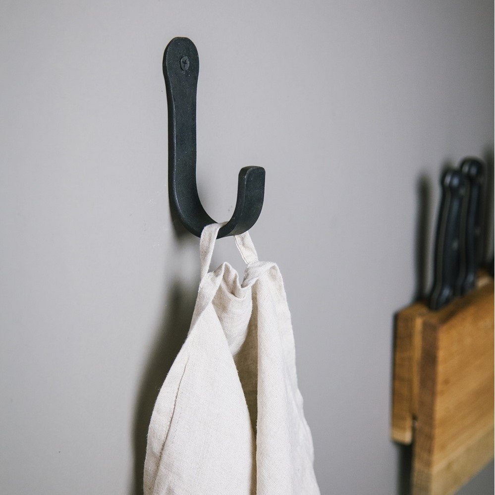 Coat Hook Round, Brut Homeware