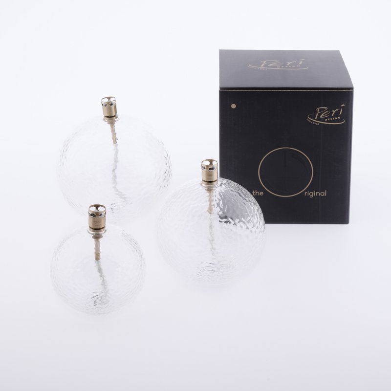 Olielamp Ronde laiton martelé S