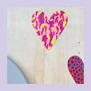 Muursticker hart *Liefs voor jou* (Joy)