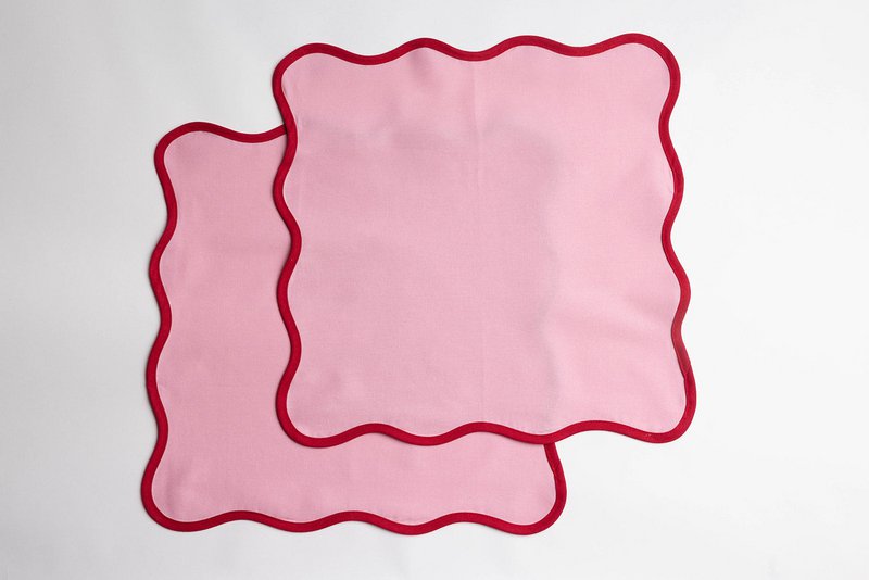 Lilou Scallop NAPKINS (set of 2)
