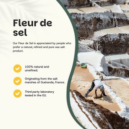 Guérande Havblomst - 250 gram