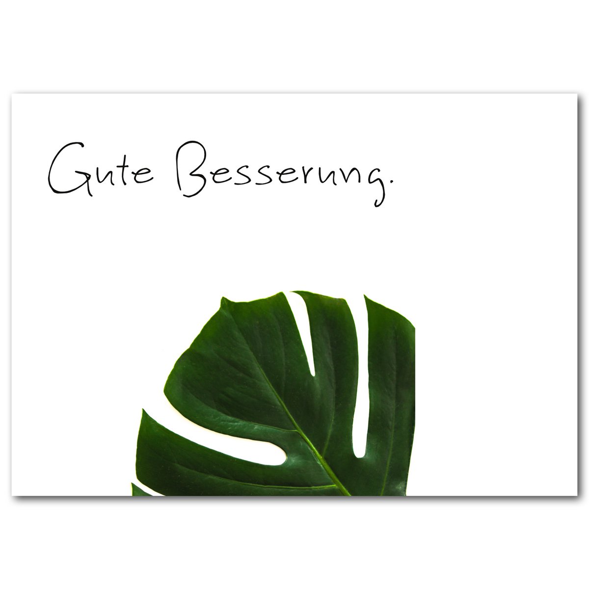 Postkarte "Gute Besserung"