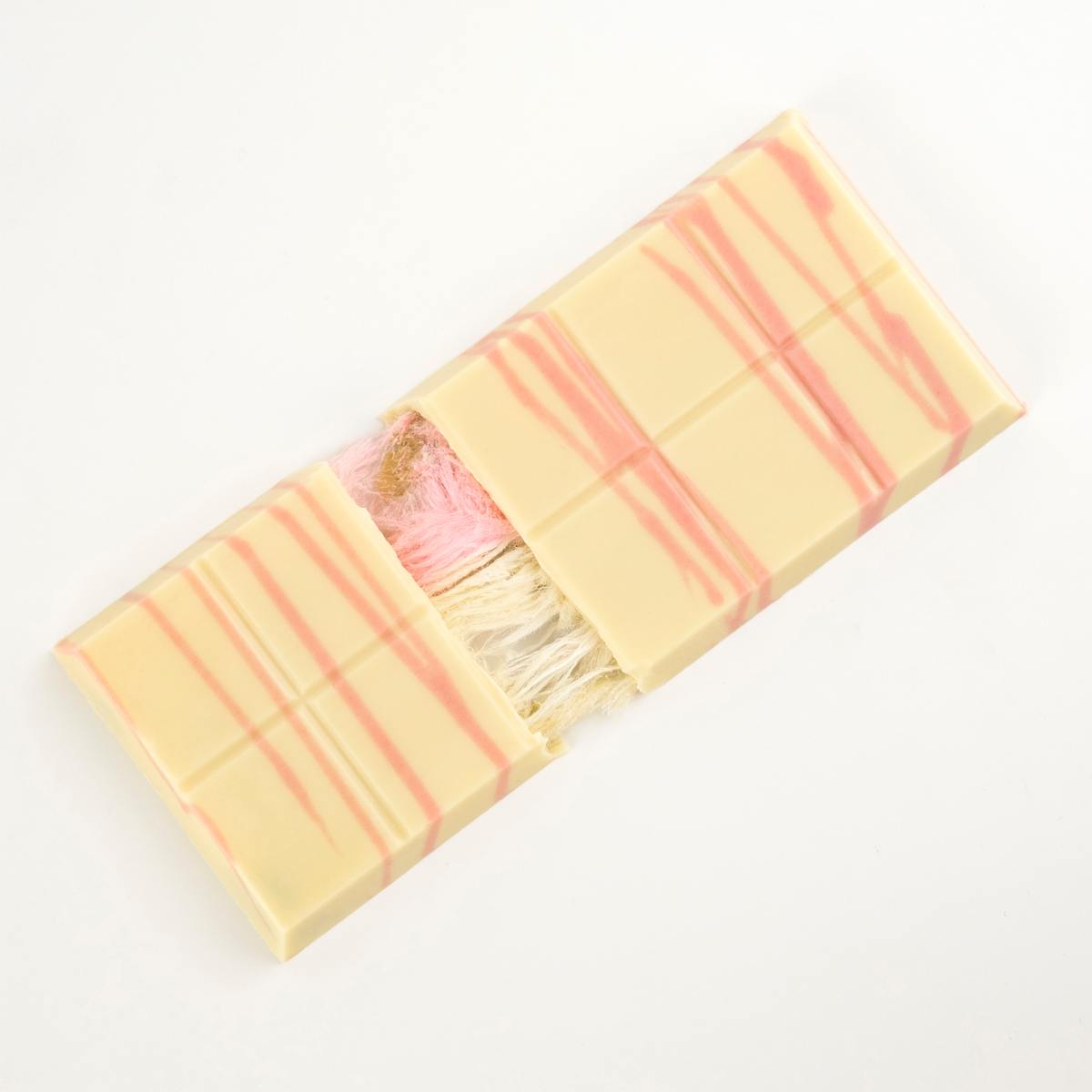 Angel's Hair White Chocolate Pistacho & Cotin Candy, 90G