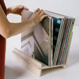 Understøttelse af vinylplader og bøger - LA GATZARA